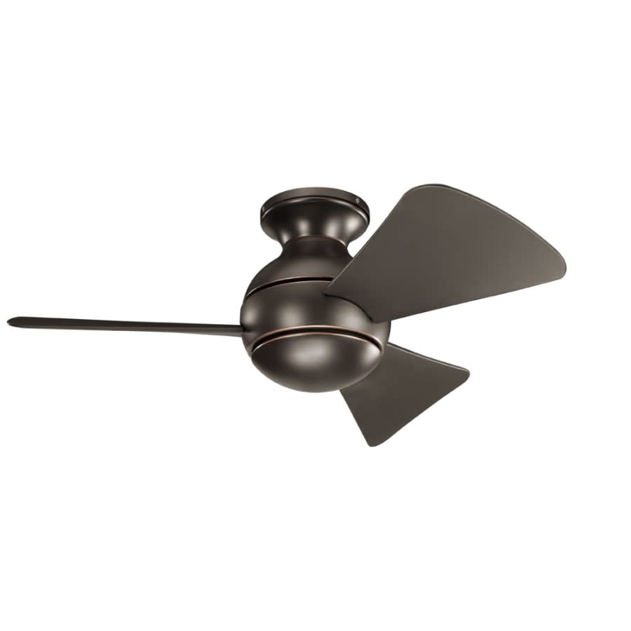 Sola 34" 3 Blade LED Outdoor Ceiling Fan with Wall Control