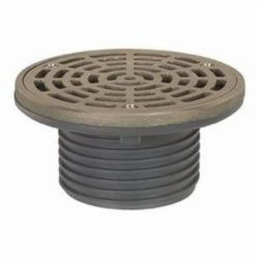 832 Floor Drain Top, 5-1/2 in, Round, Nickel Bronze