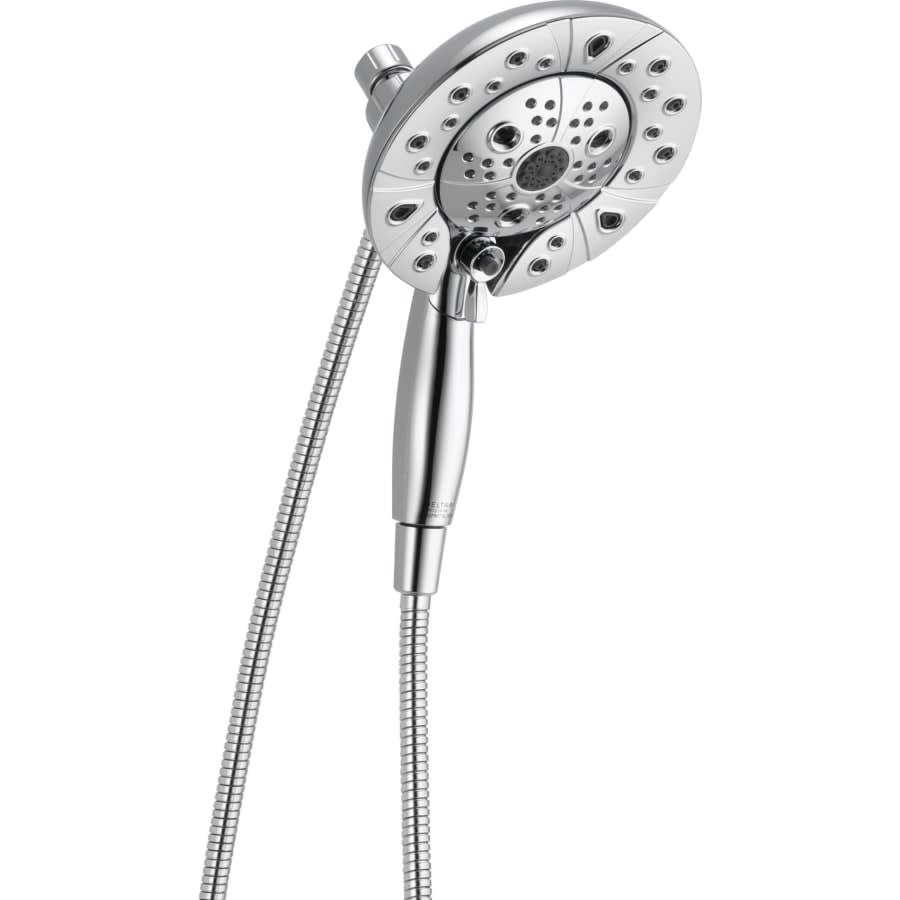 Universal Showering Round 1.75 GPM Multi Function 2-in1 In2ition Shower Head and Hand Shower with Touch Clean, H2Okinetic and MagnaTite Technology