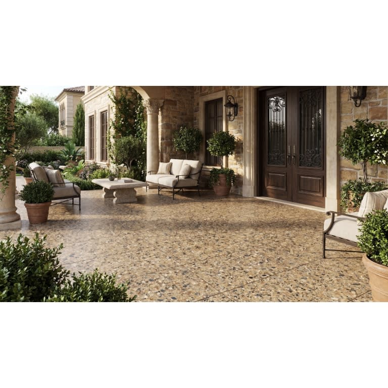 MILZETTI PEBBLE AMBER BR 24X47