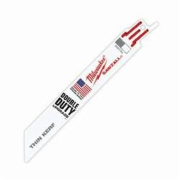 SAWZALL® Double Duty Reciprocating Saw Blade, 6 in L, 24 tpi, 0.035 in THK, 5-Pack