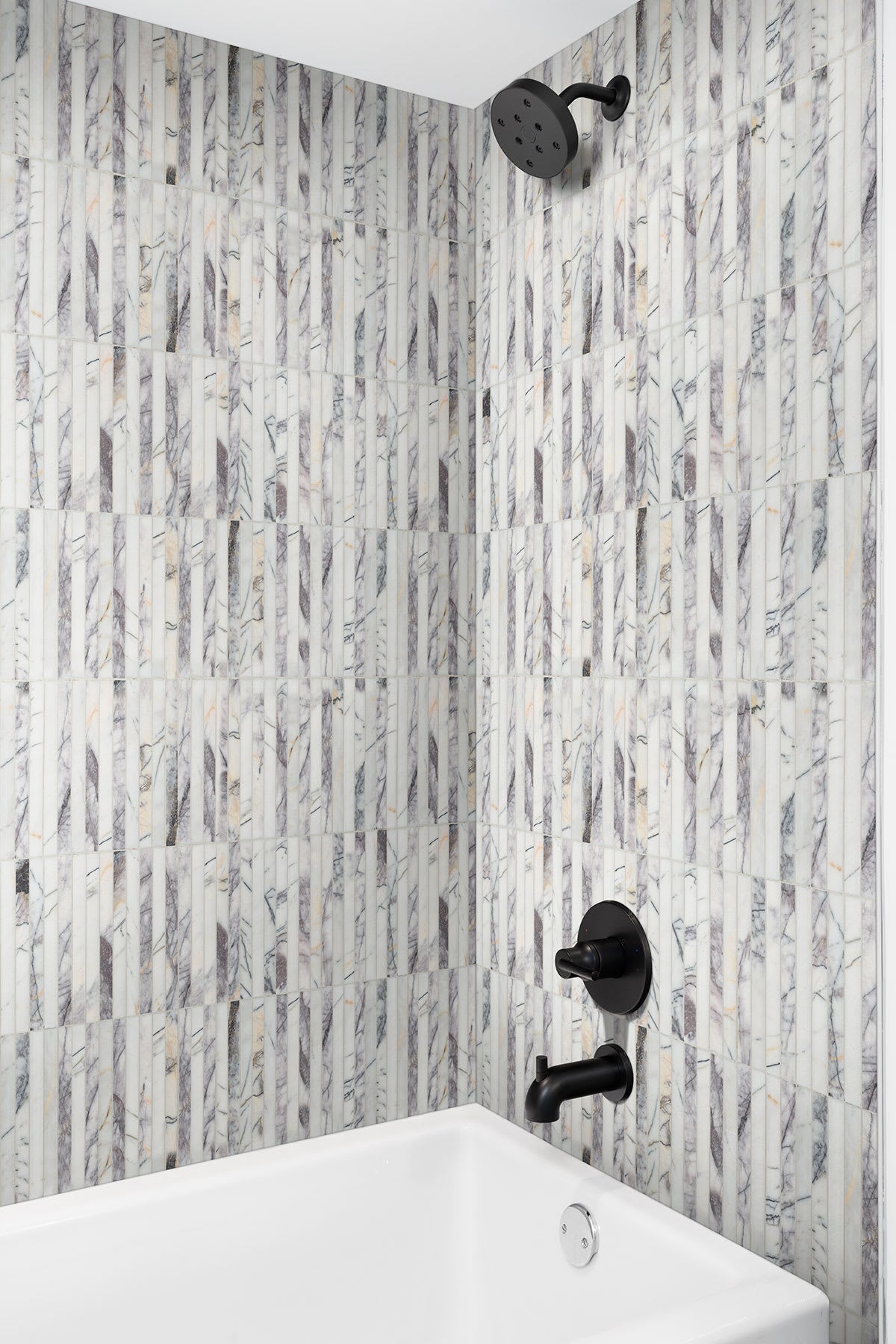 Scollopini Lilac Pattern Polished