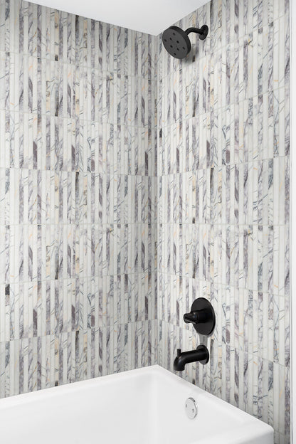 Scollopini Lilac Pattern Polished