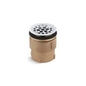Service Sink Strainer, 2 in, Solid Brass, Polished Chrome
