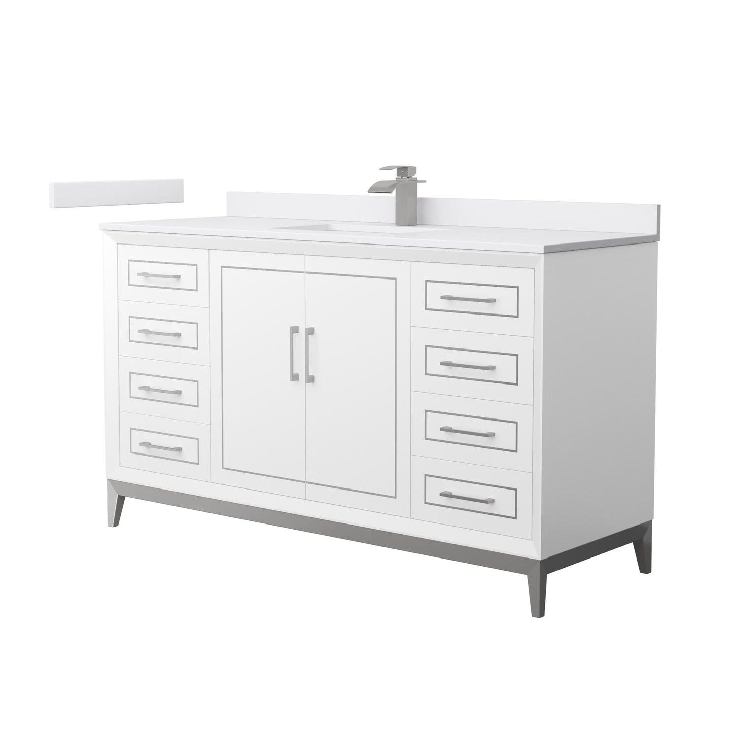 Marlena Single Bathroom Vanity - 60W x 35.25H x 22D
