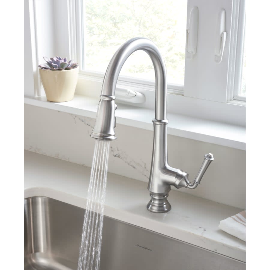 Delancey Single Handle Pull-Down Spray Kitchen Faucet