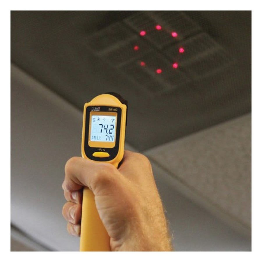 Infrared Thermometer, 32 to 122 deg F