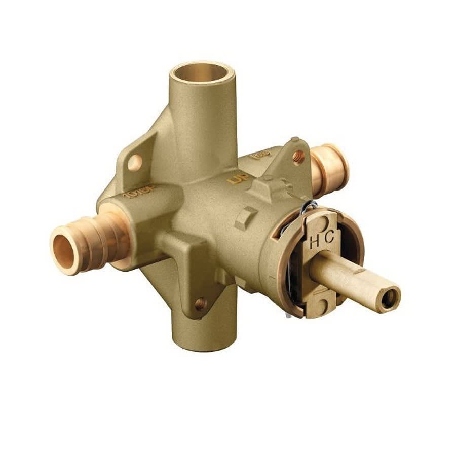 M-Pact® Rough-In Valve, 1/2 in, Expansion PEX, Brass Body