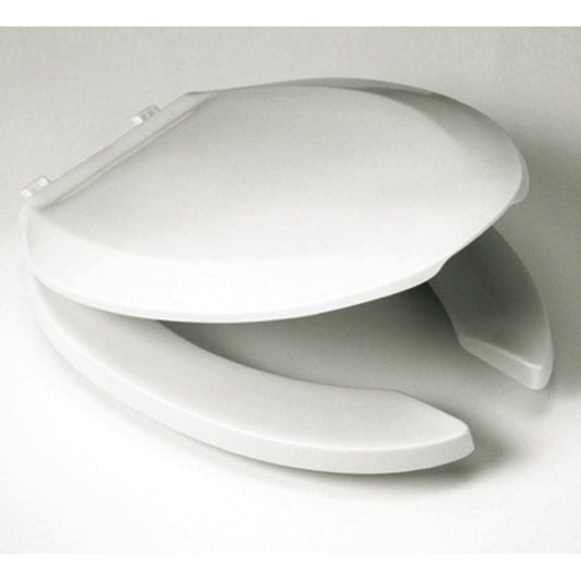 Commercial Elongated Open-Front Toilet Seat and Lid