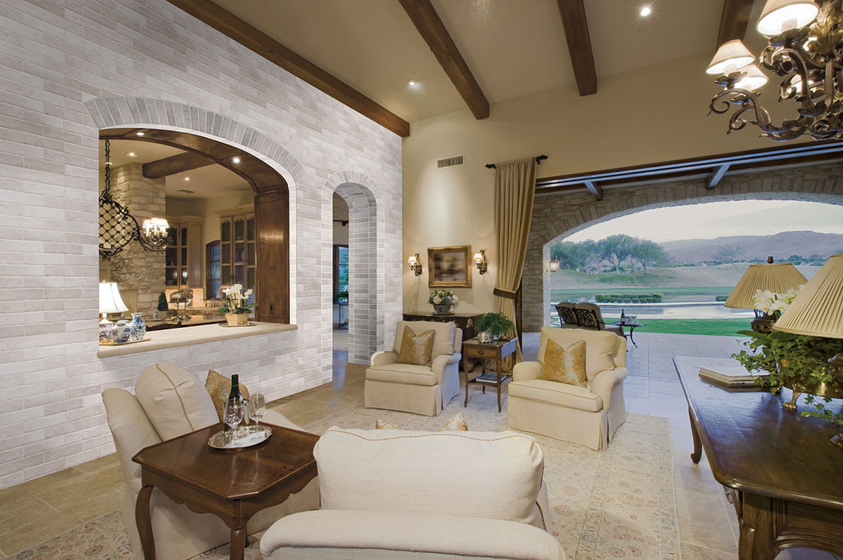 Brickstone IVORY PORCELAIN TILE