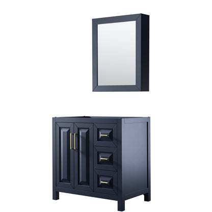 Daria Single Bathroom Vanity - 35W x 35H x 21.5D