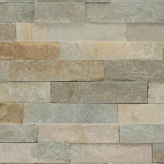 Stacked Stone Golden Sun Stacked, Natural Cleft 6X24