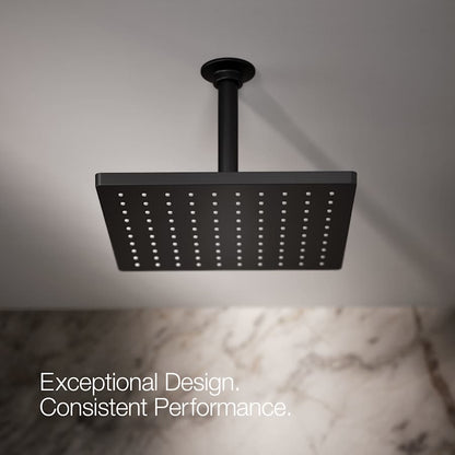 Honesty Square 10" Single Function 1.75 GPM Rainhead with MasterClean Sprayface