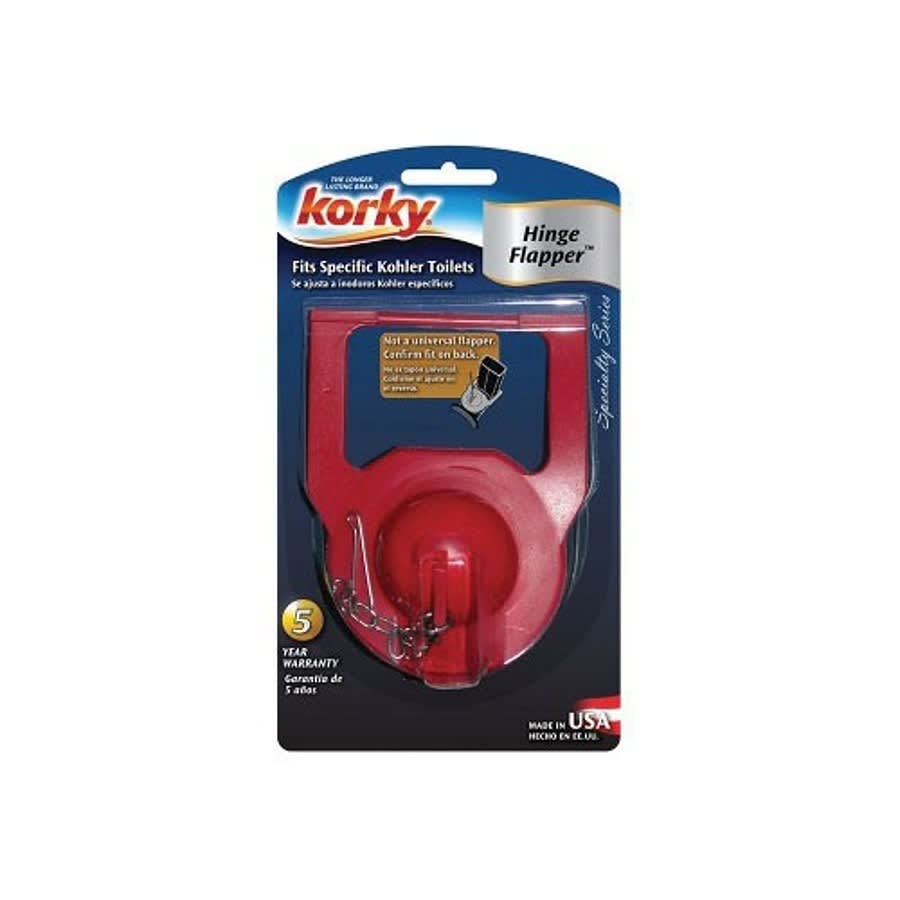 Hinge Flapper, Rubber, Red