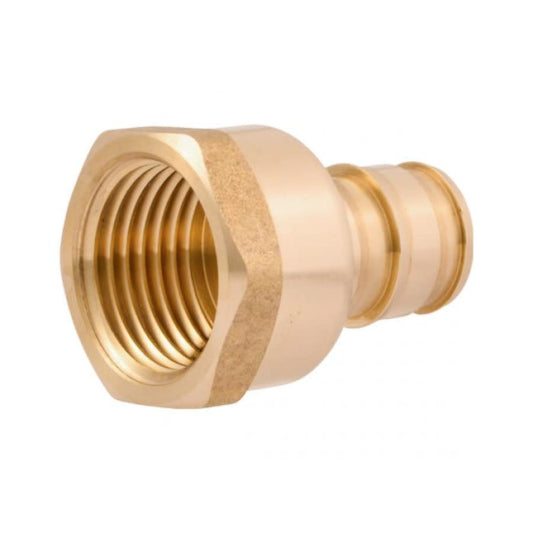 Female Adapter, 1/2 in, Expansion PEX x FNPT, Brass