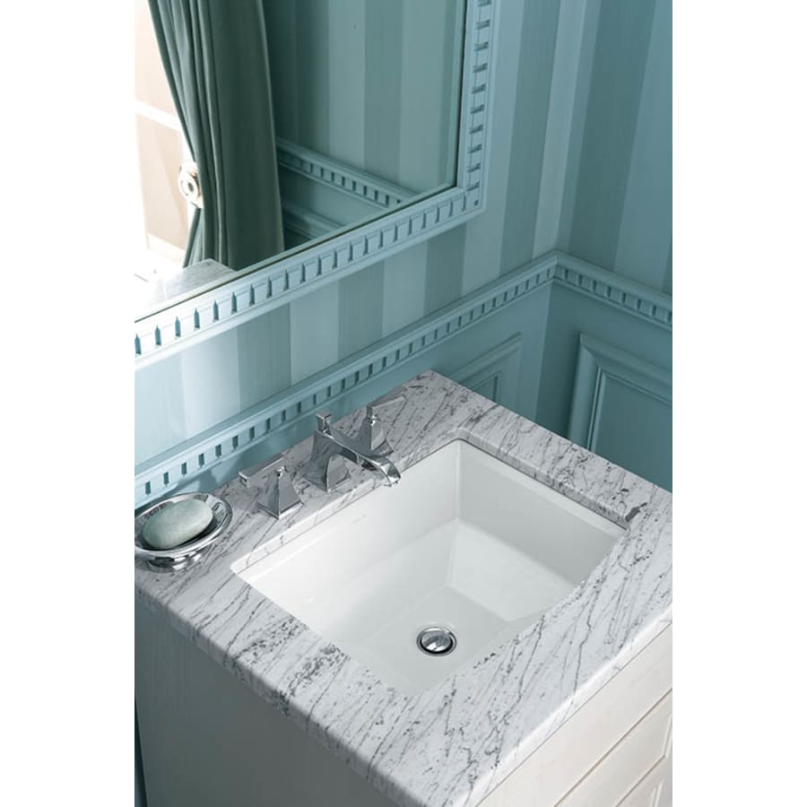 Archer 19-7/8" Undermount Bathroom Sink with Overflow