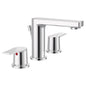 Slate™ Widespread Lavatory Faucet, ADA, 2 Handle, 3-Hole, 1.2 gpm, Chrome