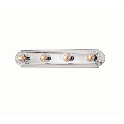 Hampton Bay 24 in. 4-Light Chrome Vanity Light