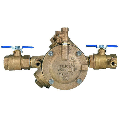 LF825Y Reduced Pressure Backflow Preventer, 1-1/2 in, FNPT, Bronze