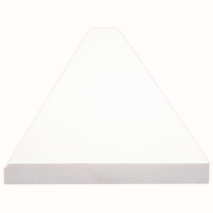 BRIGHT WHITE 6X73X0.62 SINGL BVL POL-ENG