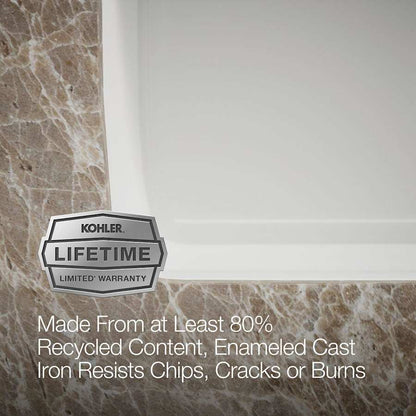 Cape Dory 33" Single Basin Under-Mount Enameled Cast-Iron Kitchen Sink