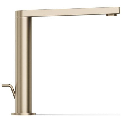 Composed 1.2 GPM Vessel Single Hole Bathroom Faucet with Pop-Up Drain Assembly