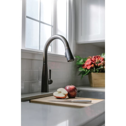 Essa Pull-Down Kitchen Faucet with Magnetic Docking Spray Head - Includes Lifetime Warranty