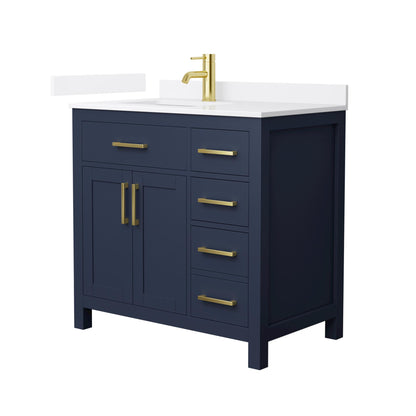 Beckett Single Bathroom Vanity - 36W x 35H x 22D
