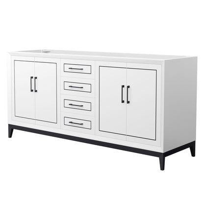 Marlena Double Bathroom Vanity - 71.75W x 34.5H x 21.75D