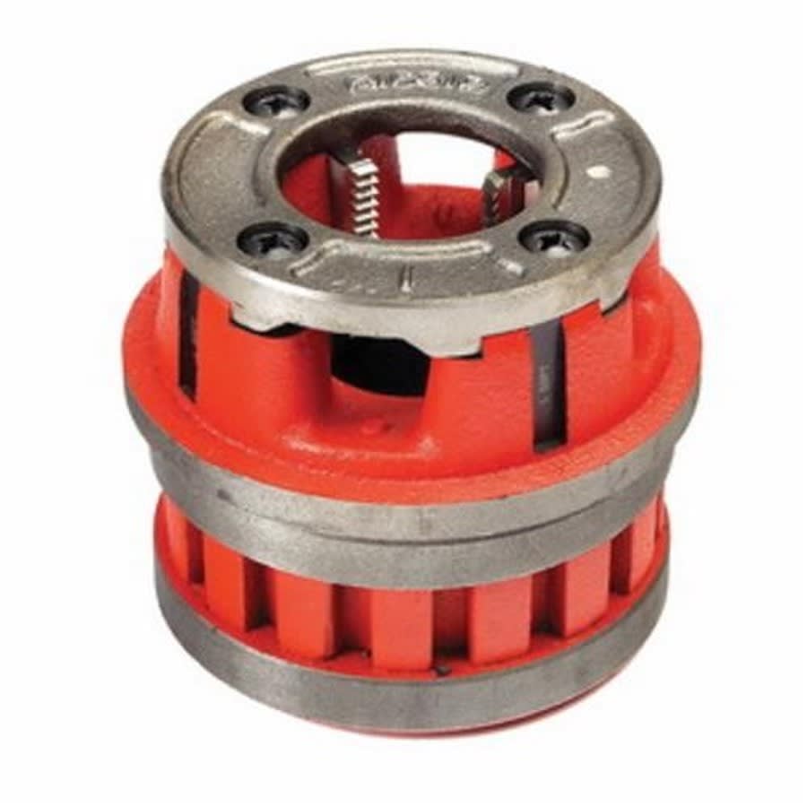 12-R Hand Threader Die Head, 1-1/4 in, NPT Thread, Right Hand Thread, Alloy Steel Die