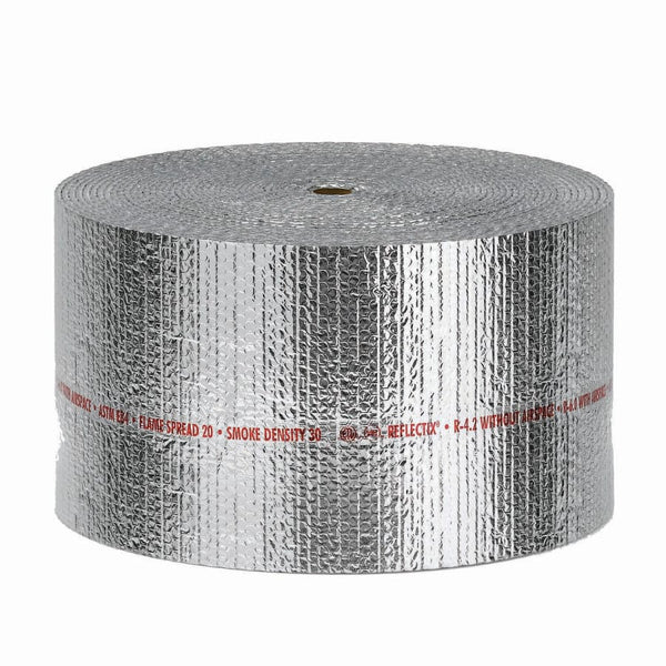 Bubble Wrap Insulation, 12 in W, 100 ft L, 5/16 in THK