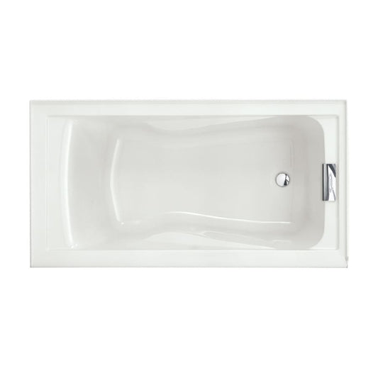 Evolution 60" Acrylic Soaking Bathtub with Reversible Drain - Lifetime Warranty