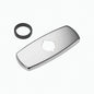 ETF-312-A Centerset Single Hole Trim Plate Kit, 4 in, Polished Chrome
