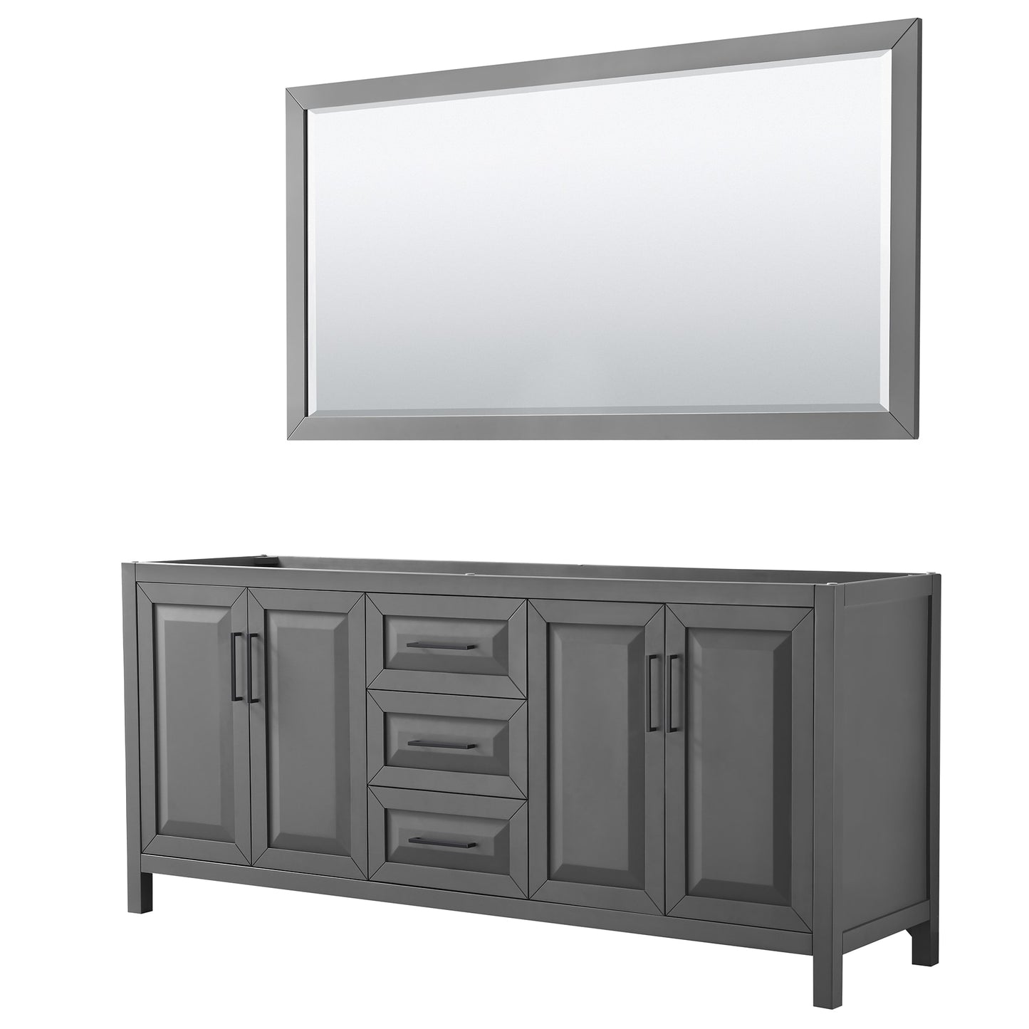 Daria Double Bathroom Vanity - 78.75W x 35H x 21.5D