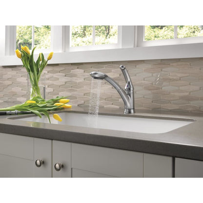 Signature Pull-Out Kitchen Faucet with Optional Base Plate - Includes Lifetime Warranty