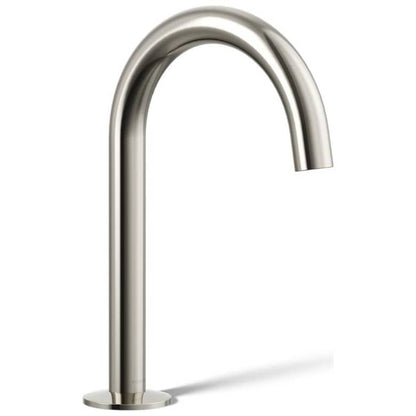 Components 1.2 GPM Widespread Bathroom Faucet with Drain Assembly and Tube Design Spout - Less Handles