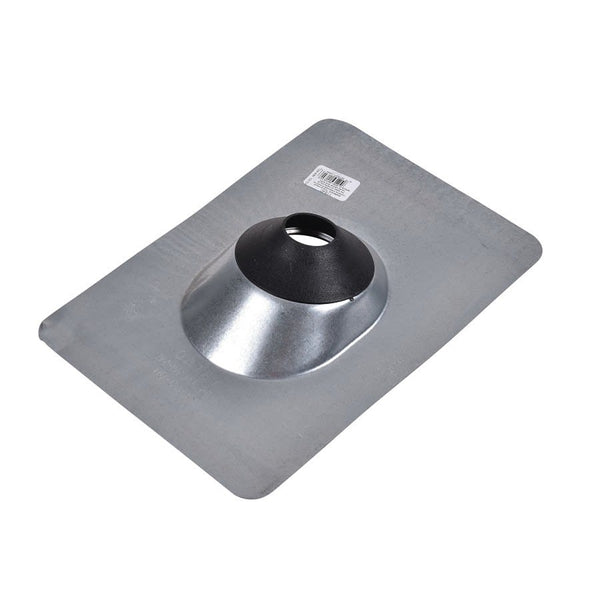 1.25 in, 1-1/2 in Galvanized No-Calk 9 in x 12.5 in Base Roof Flashing