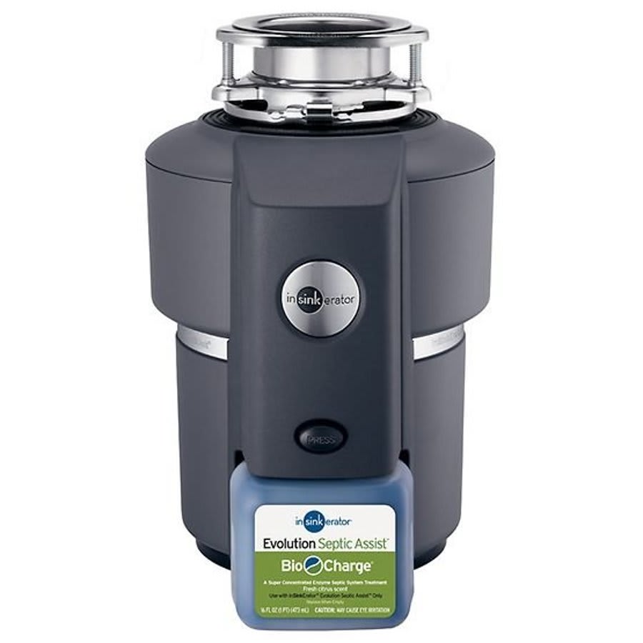 Evolution® Hardwired Garbage Disposal, 3/4 hp, 120 VAC, 1 ph