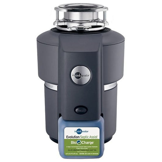 Evolution® Hardwired Garbage Disposal, 3/4 hp, 120 VAC, 1 ph