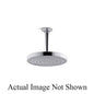 Awaken® Rainshower Shower Head, 8 in Dia, 1.75 gpm, Polished Chrome
