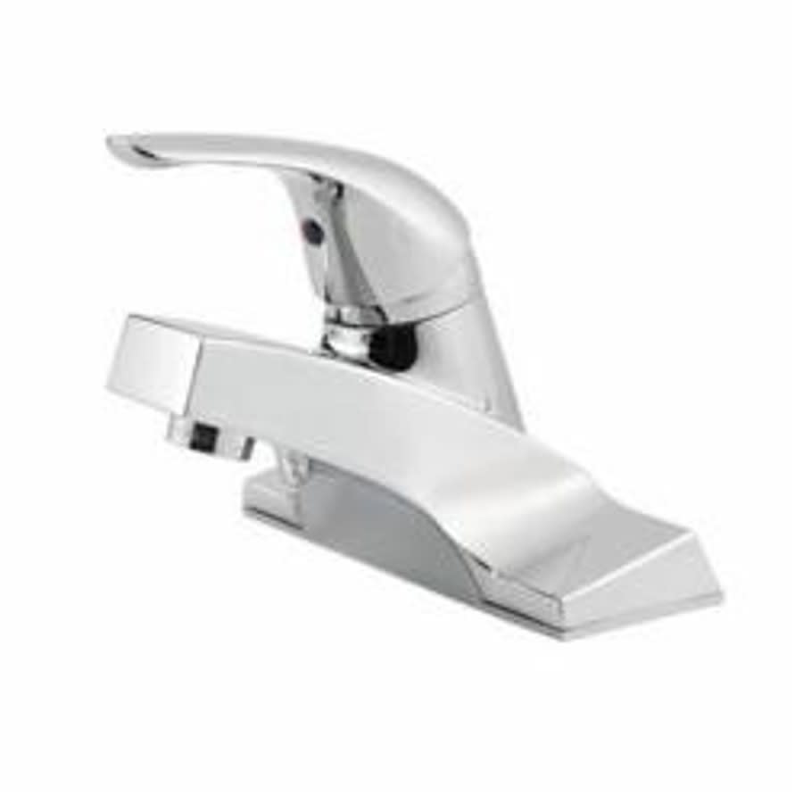 Pfirst Series™ Centerset Lavatory Faucet, ADA, 1 Handle, 3-Hole, 1.2 gpm, Polished Chrome