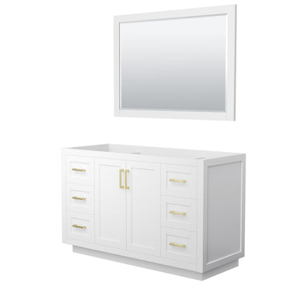 Miranda Single Bathroom Vanity - 53.25W x 33H x 21.75D