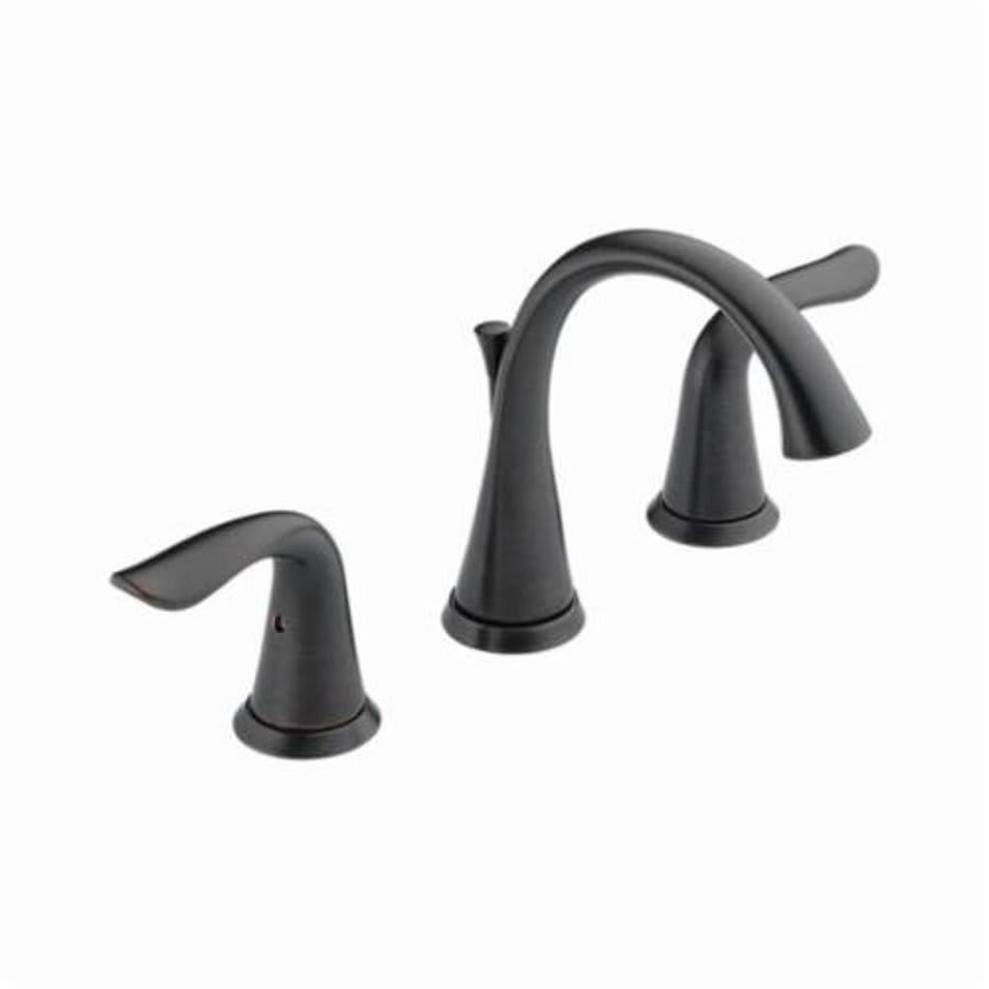 Lahara® Widespread Lavatory Faucet, ADA, 2 Handle, 3-Hole, 1.2 gpm, Venetian Bronze