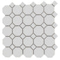 MG WHITE 12X12 OCT MOSAIC