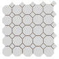 MG WHITE 12X12 OCT MOSAIC