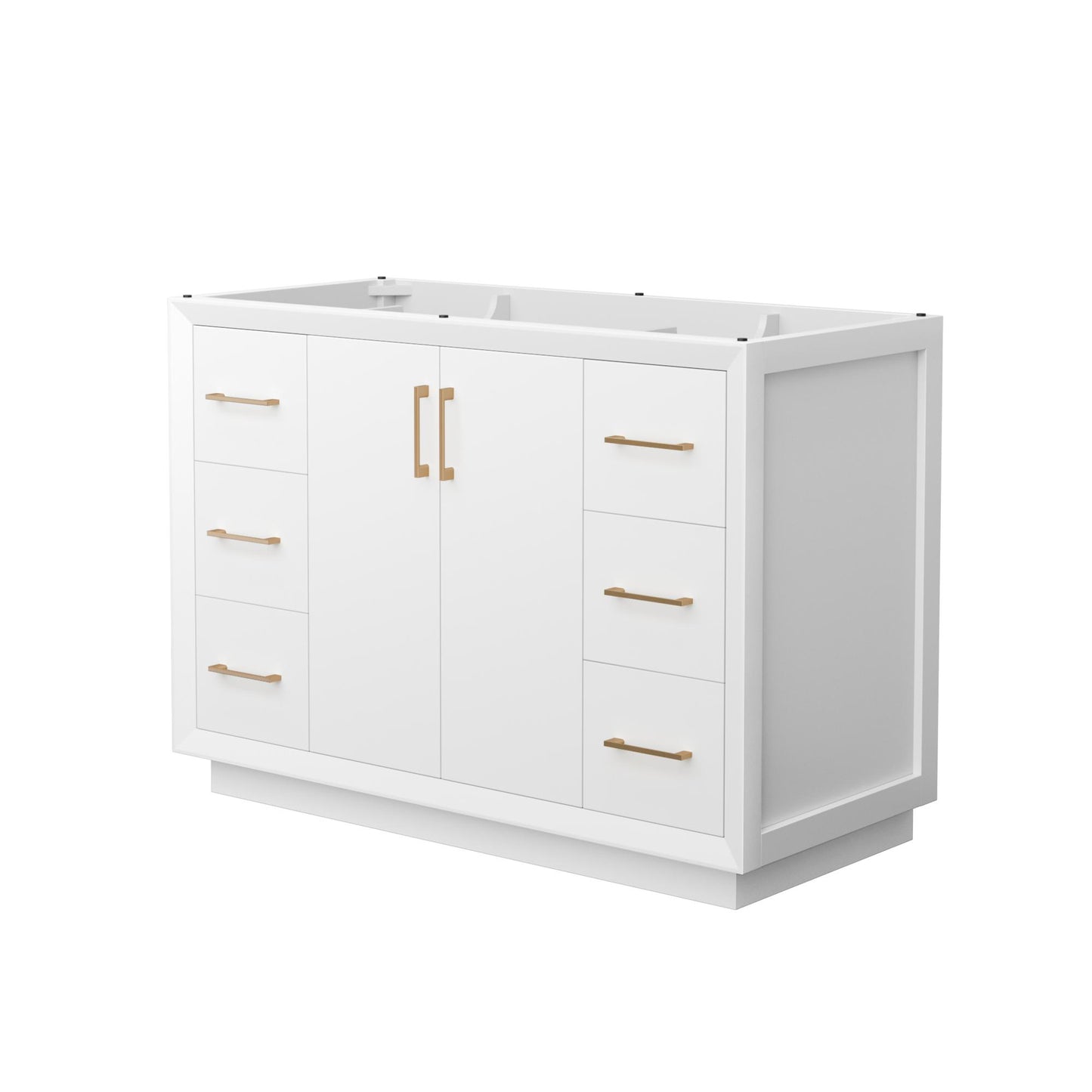 Strada Single Bathroom Vanity - 47.25W x 34.25H x 21.75D