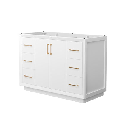 Strada Single Bathroom Vanity - 47.25W x 34.25H x 21.75D