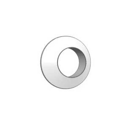 3/5 Rubber Wall Plate White