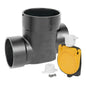 Backwater Valve, 3 in, ABS