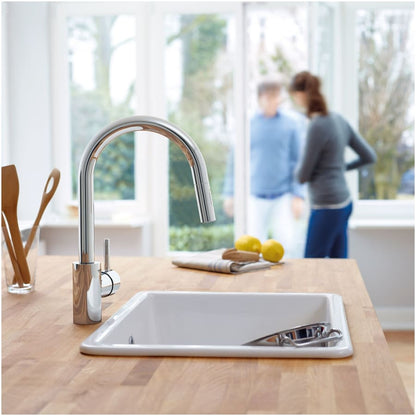 Concetto 1.75 GPM Single Hole Pull Down Kitchen Faucet